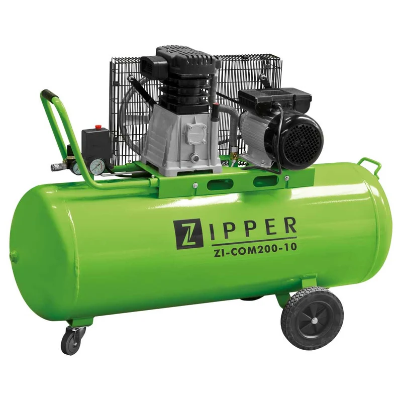 Zipper ZI-COM200-10 - Compressore a cinghia 200 litri 230V