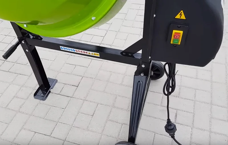 ZIPPER ZI-BTM130 BETONIERA ELETTRICA 130L 550W IMPASTATRICE MISCELATORE CEMENTO 220V