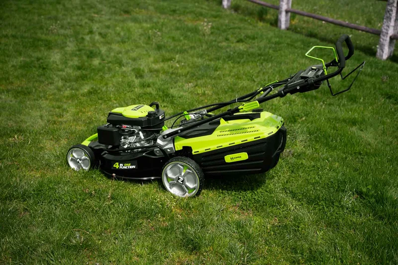 Zipper ZI-BRM52EST - Rasaerba a scoppio 173CC motore 4 tempi con avviamento elettrico