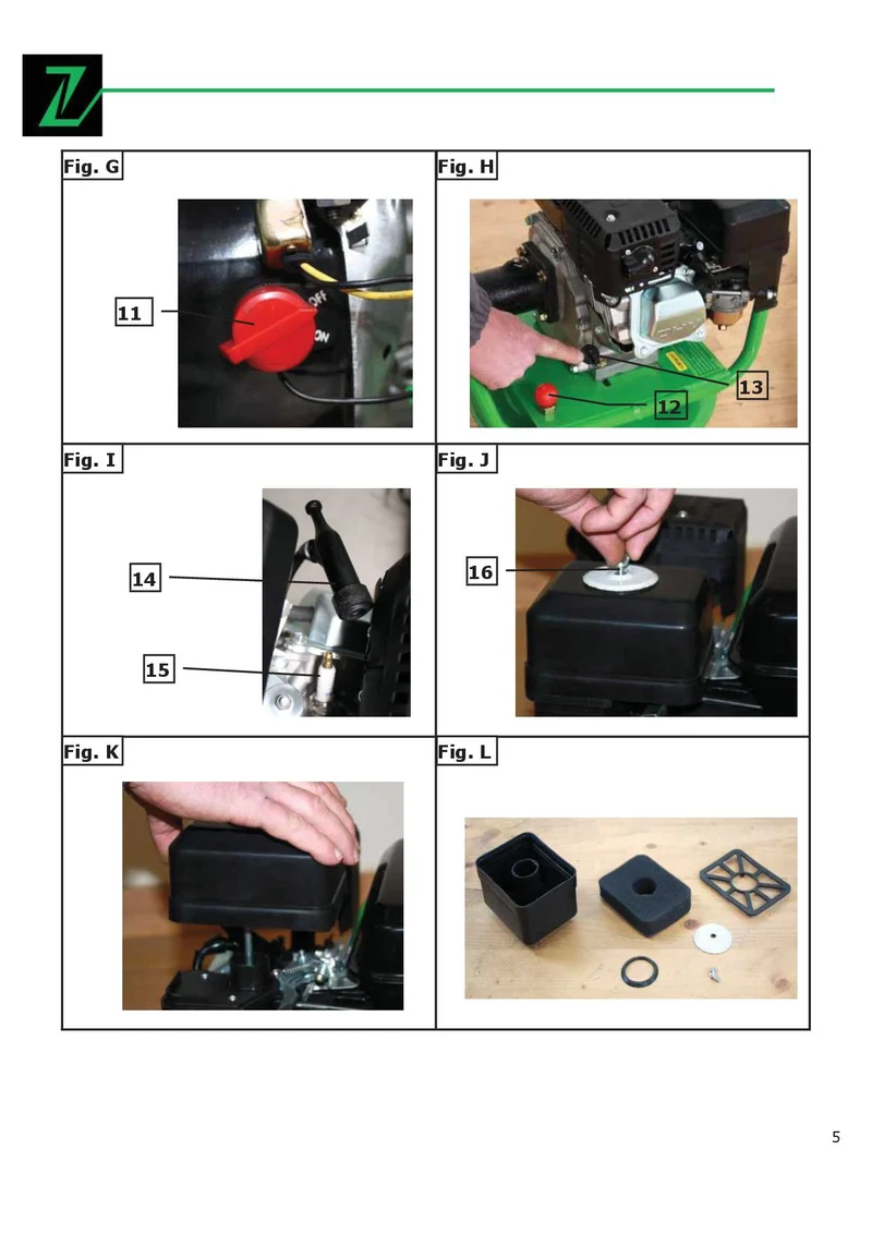 ZIPPER ZI-BR160Y Vibratore a scoppio per calcestruzzo