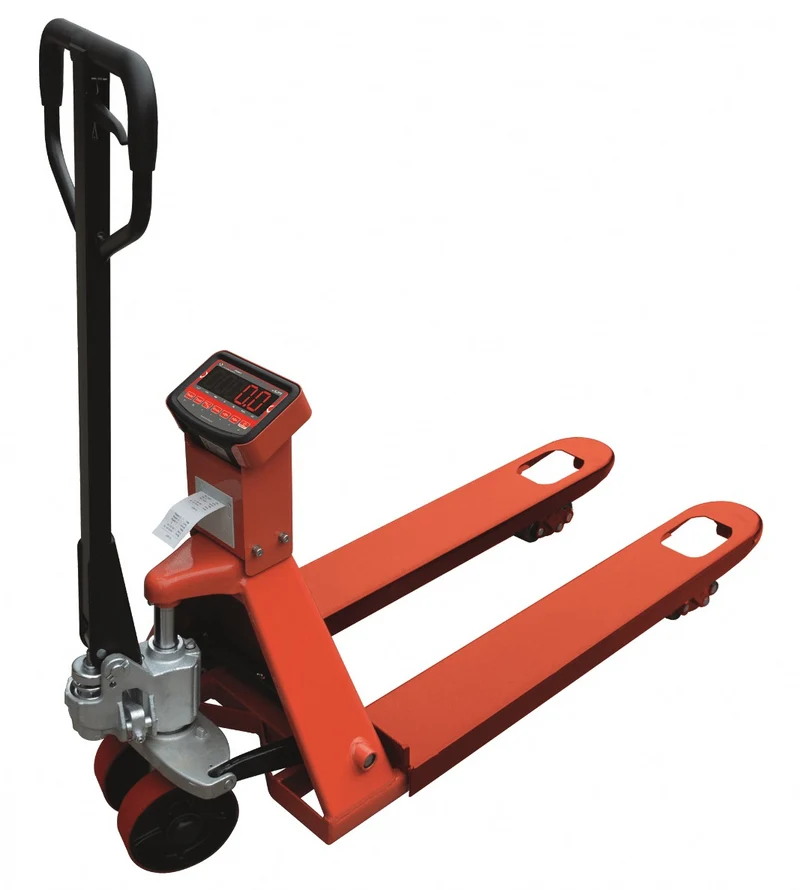 AxA ZF20NS - Transpallet pesatore con stampante, portata 2000Kg, alzata 200 mm
