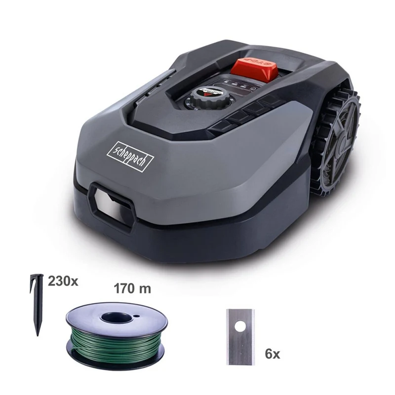 Scheppach robocut XXL900 - Robot rasaerba 20V con bluetooth e wifi integrato