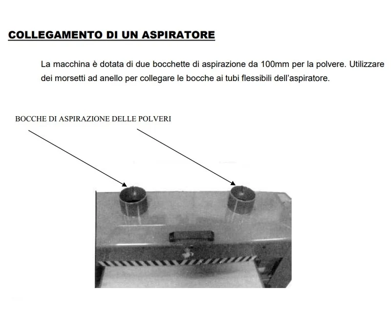 XCALIBUR Calibratrice a doppio rullo professionale X899000101 potenza 2200W