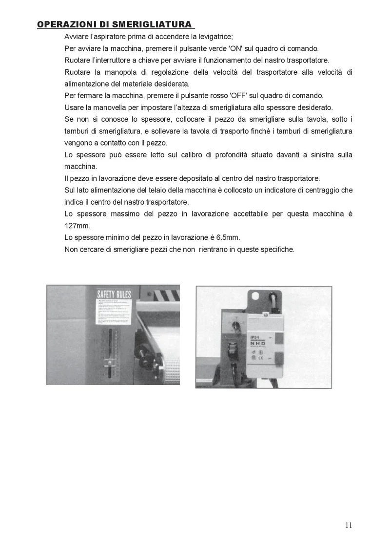 XCALIBUR Calibratrice a doppio rullo professionale X899000101 potenza 2200W
