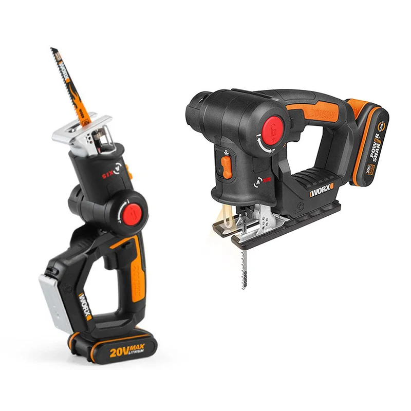 Seghetto a gattuccio/alternativo a batteria Worx WX550 AXIS