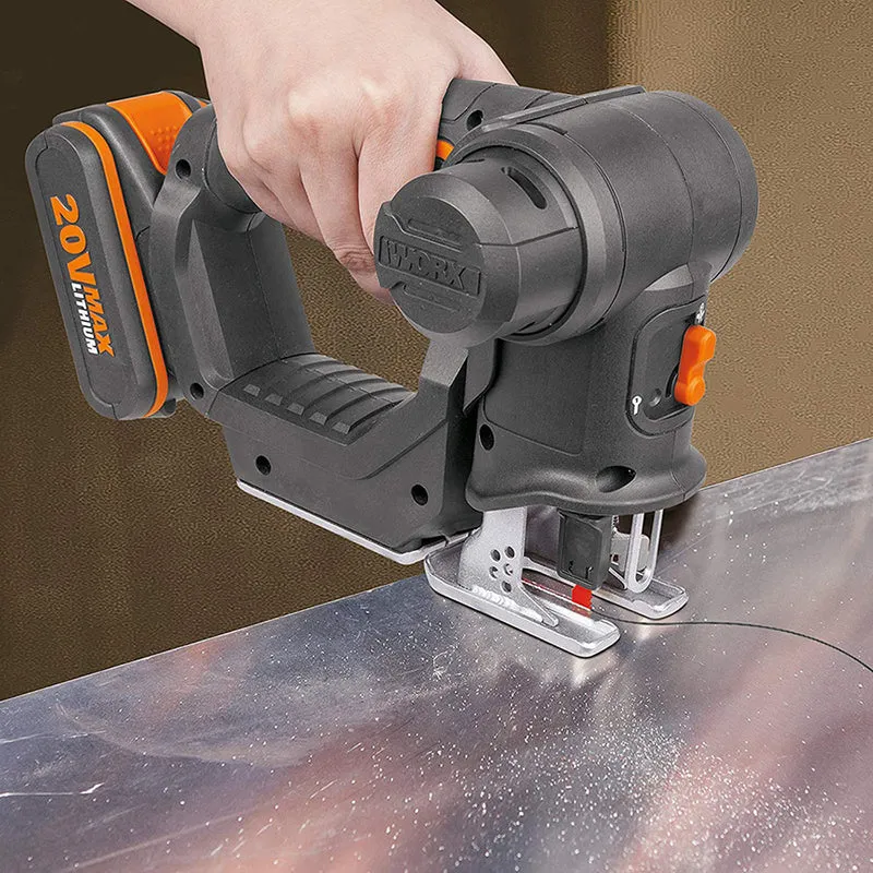 Seghetto a gattuccio/alternativo a batteria Worx WX550 AXIS