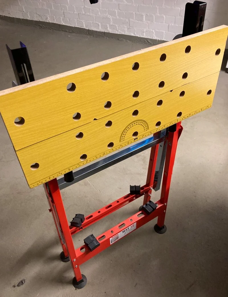 Holzmann wst10 Banco da lavoro pieghevole Tavolo mm 600x250