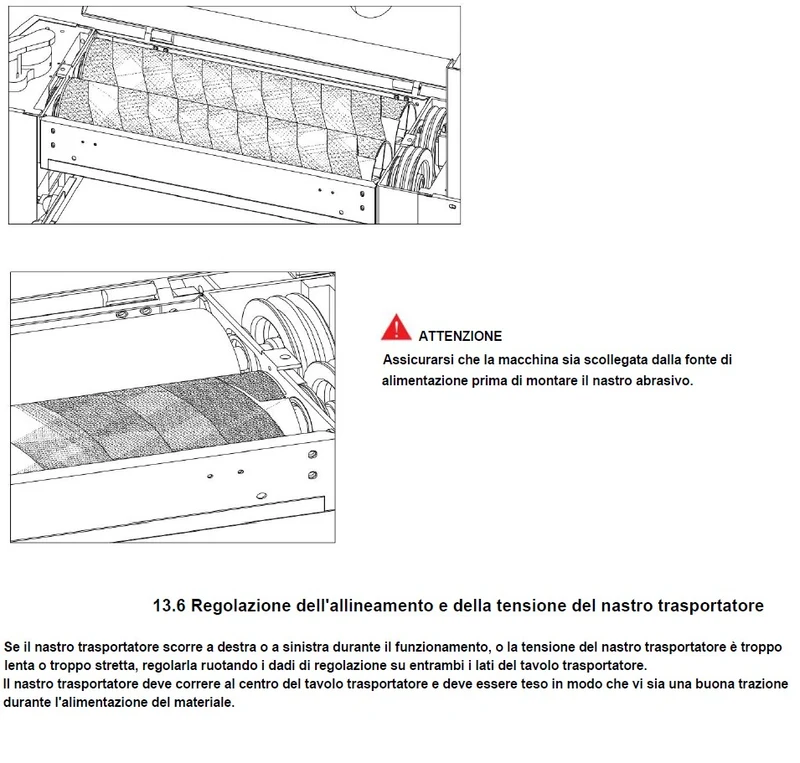 Holzmann ZS970P_230V mini levigatrice a nastro largo fino a 970 mm