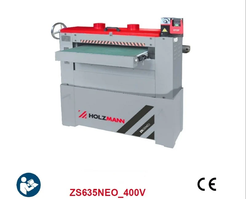 Holzmann ZS635NEO_400V mini levigatrice a nastro largo calibratrice.