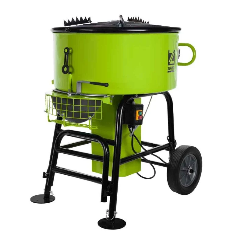Zipper zi-zwm120 Miscelatore per malta ad azione forzata 120 l 1100 w , 220V