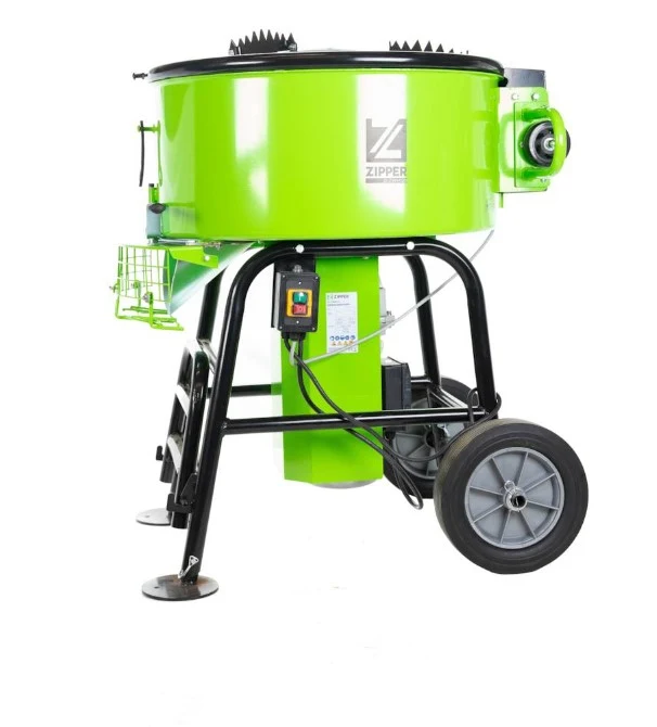 Zipper zi-zwm120 Miscelatore per malta ad azione forzata 120 l 1100 w , 220V