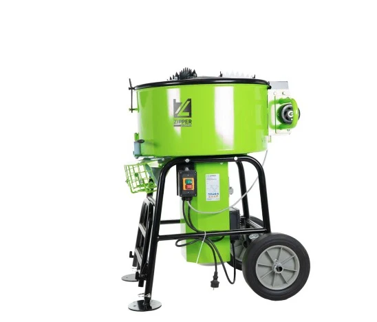 Zipper ZI-ZWM100 - Miscelatore betoniera per malta ad azione forzata 220V - 1100W