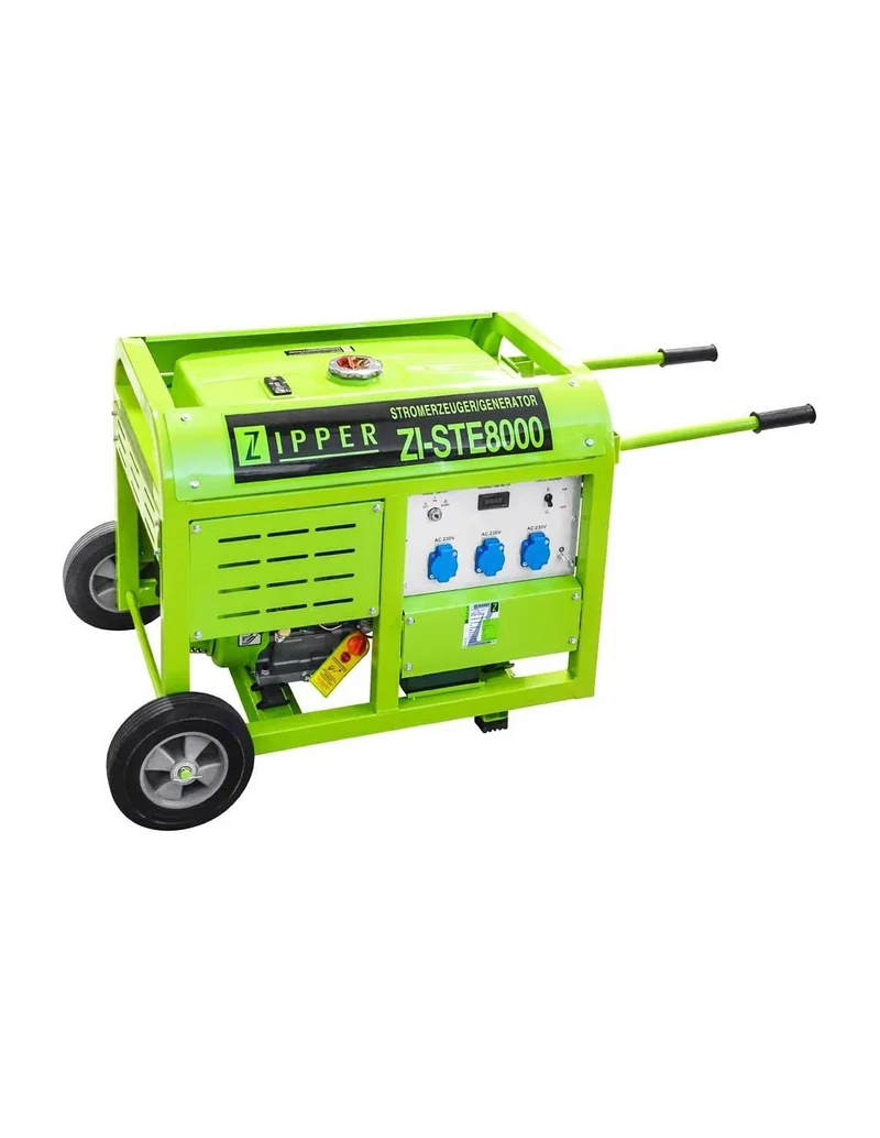 Zipper ZI-STE8000 - Generatore di corrente 8 KW - 3 prese 230V