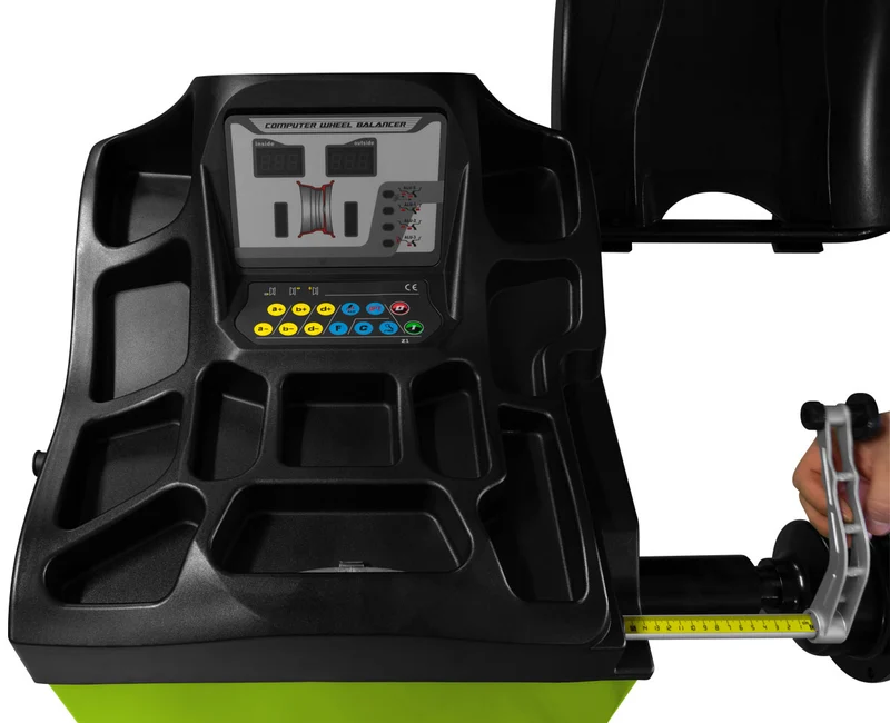 Zipper ZI-RWM99O - Equilibratrice gomme pneumatici auto - con autodiagnosi
