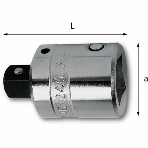 Usag 246 3/4 - Raccordo riduttore da 3/4 a 1/2 maschio