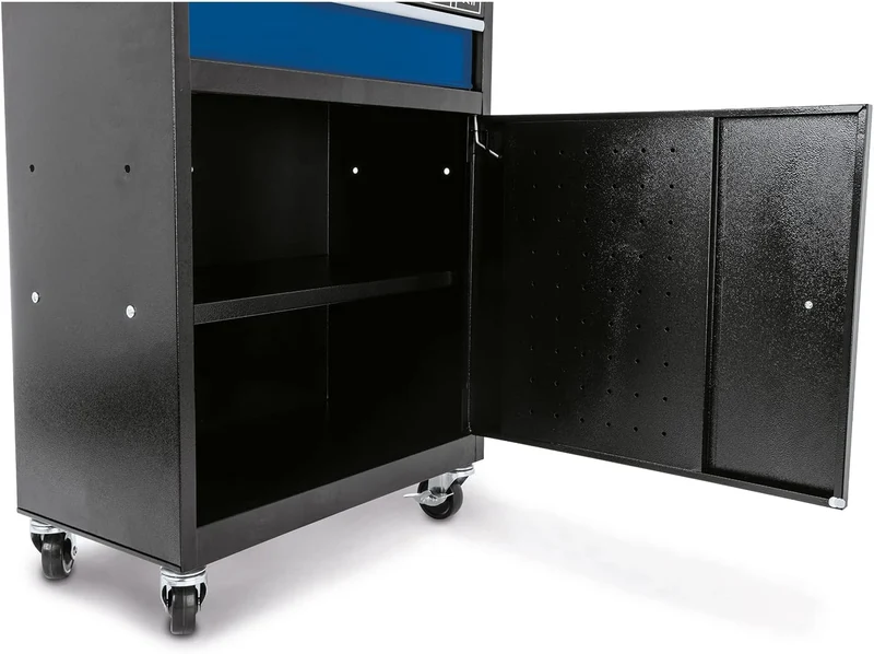 Scheppach TW1200 - Carrello porta attrezzi completo di 70 utensili per officina