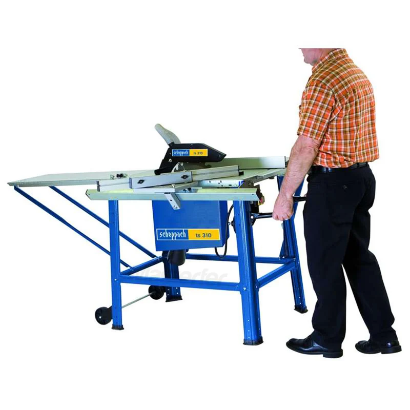 Scheppach TS310 / 400V - Banco sega circolare da cantiere per legno D315 - 400V