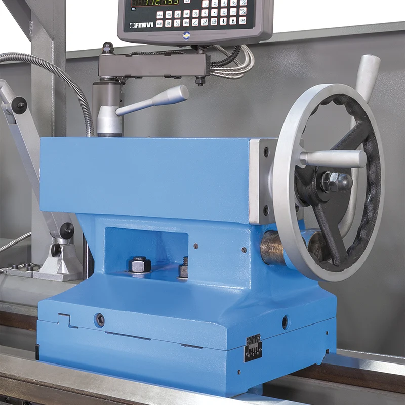 Fervi T080F - Tornio parallelo con frizione e visualizzatore