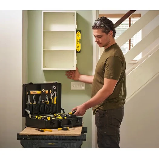 Stanley STMT72986-1 - Valigia cassetta attrezzi completa per manutenzione - 119 utensili