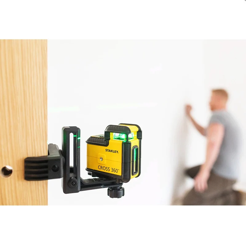 Stanley STHT77594-1 - Livella laser tracciatore CROSS 360 - raggio verde