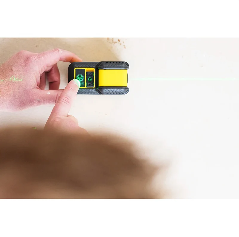 Stanley STHT77594-1 - Livella laser tracciatore CROSS 360 - raggio verde