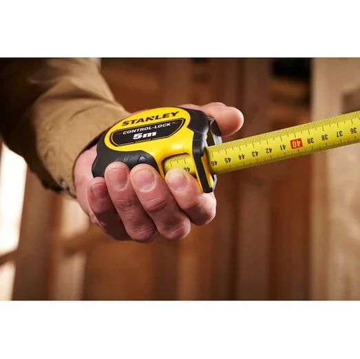 Stanley STHT37231-0 - Flessometro STANLEY CONTROL-LOCK 5 metri (larghezza nastro 25mm)