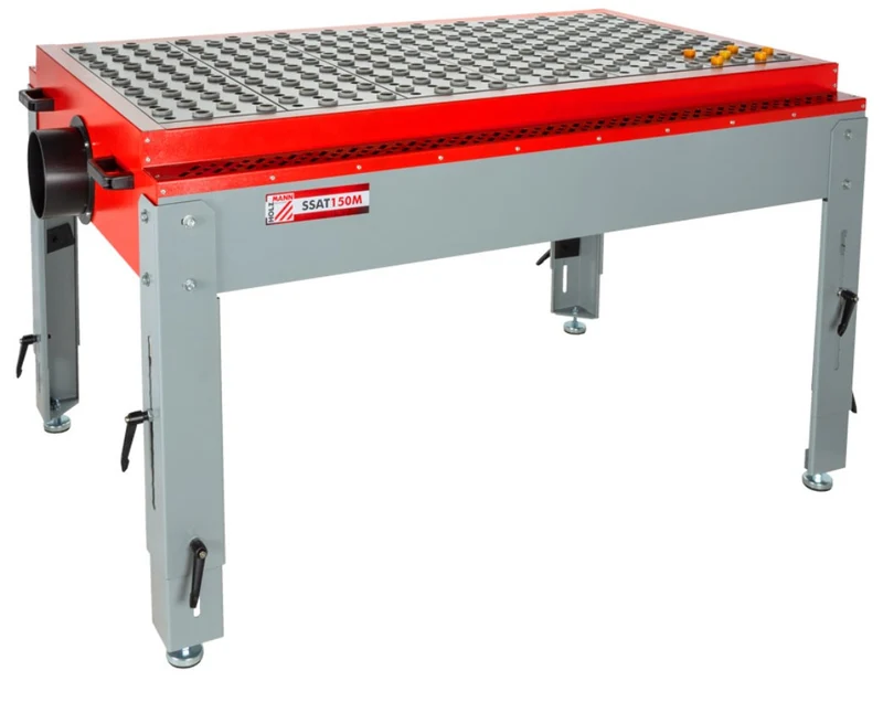 Holzmann SSAT150M banco tavolo di levigatura aspirazione per metallo