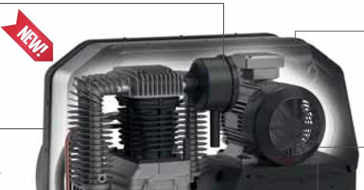 Fini PULSAR ULTIMATE K30-270-5,5 SD 270 litri , 10 bar , 5,5 Hp , 400v , silenziato , professionale , compatto, con ETMI