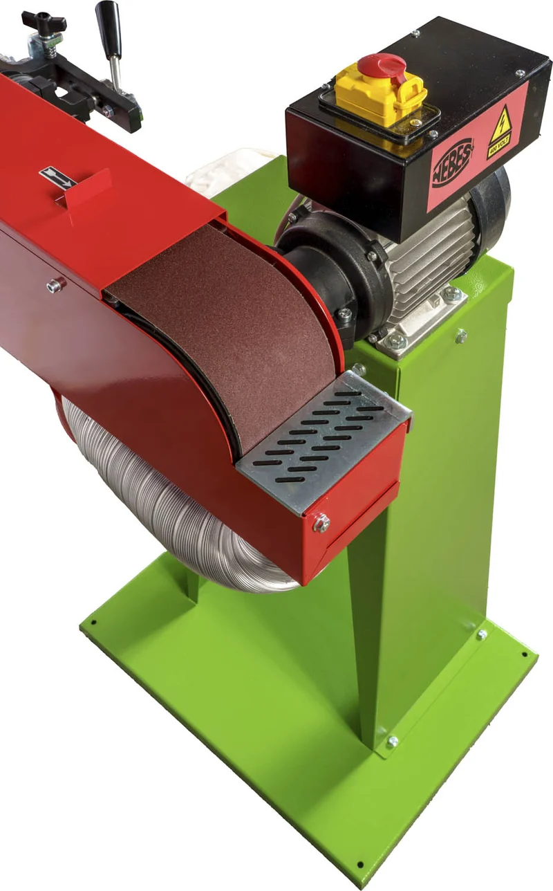 Nebes SL-3/2 - Sbavatrice levigatrice a nastro con braccio orientabile e basamento - trifase 400V