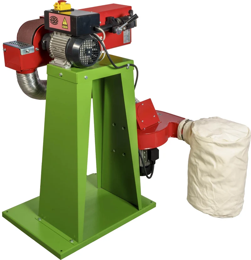 Nebes SL-3/2 - Sbavatrice levigatrice a nastro con braccio orientabile e basamento - trifase 400V