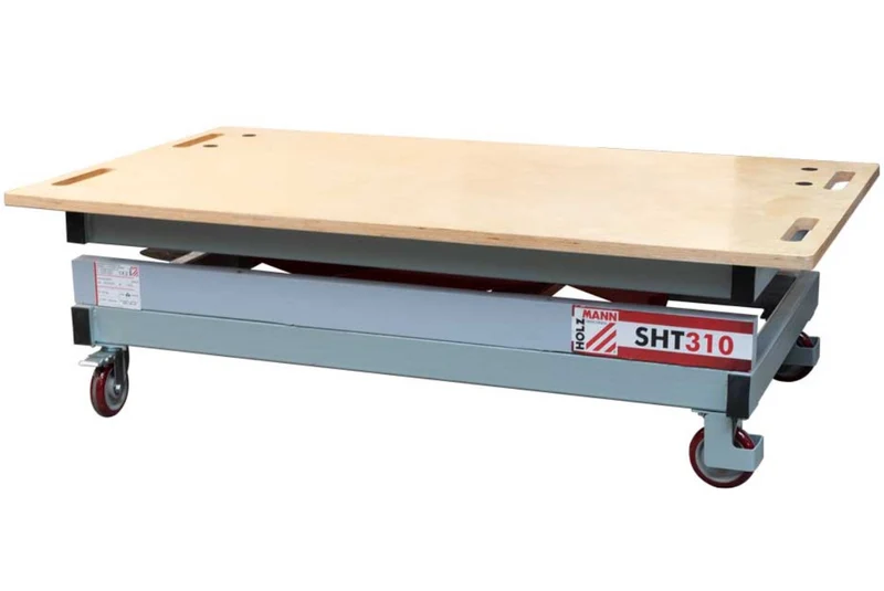 Holzmann SHT310 Tavolo Banco sollevamento idraulico a forbice elevatore mm 1580x900