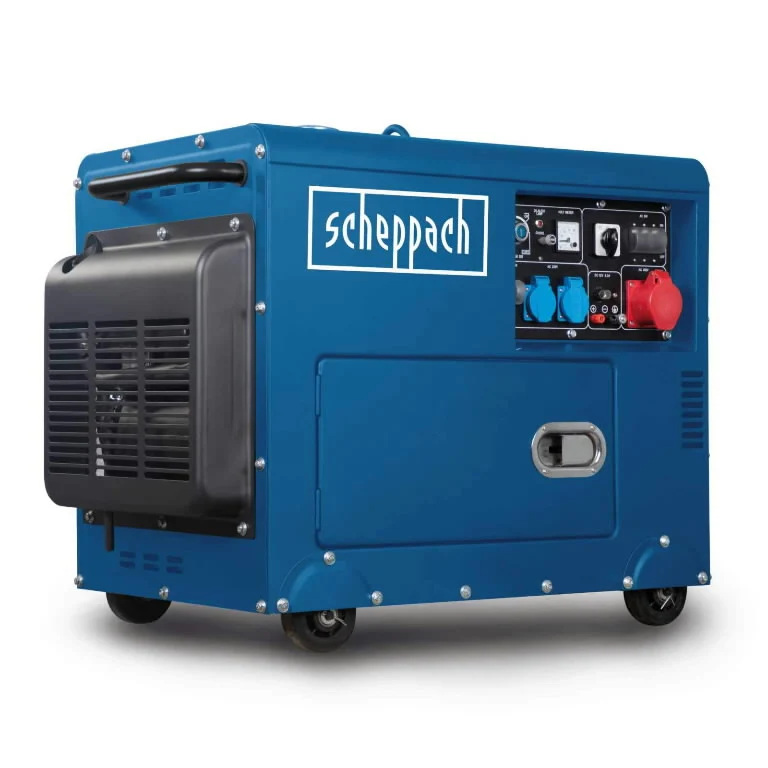Scheppach SG5200D - Generatore di corrente diesel 5,0 Kw - monofase/trifase