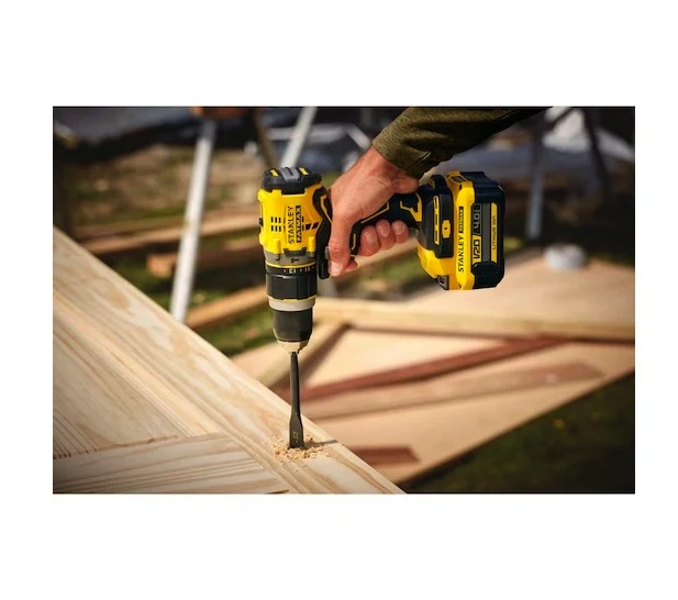 Stanley SFMCD721M2K-QW - Trapano avvitatore 18V brushless a percussione - 2 x 4Ah