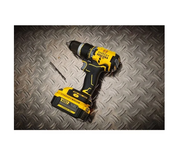 Stanley SFMCD721M2K-QW - Trapano avvitatore 18V brushless a percussione - 2 x 4Ah