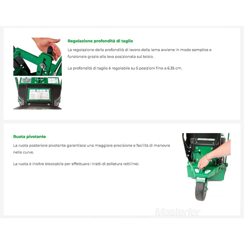 Billy Goat SC181H Sod Cutter - Tagliazolle professionale a scoppio