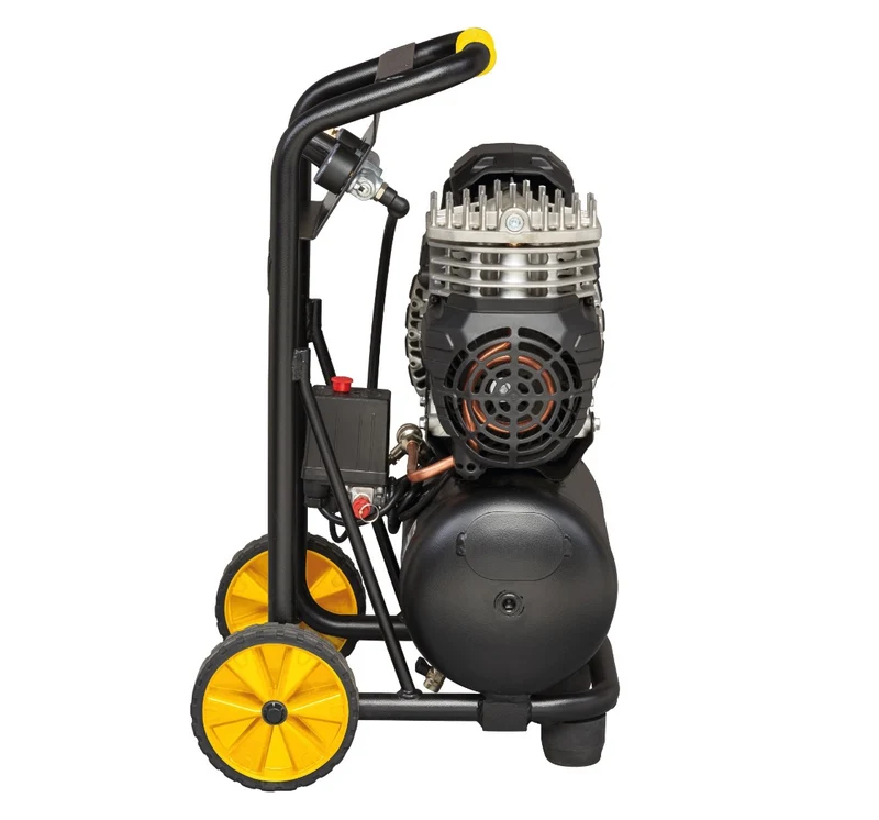 Stanley S 244/8/10 PCM - Compressore aria portatile silenzioso non lubrificato 10 litri