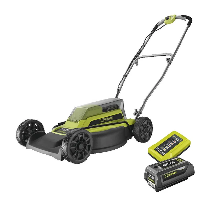 Ryobi RY36LMM46A-140 - Tosaerba rasaerba a batteria 36V mulching, taglio 46 cm - 1 x 4Ah
