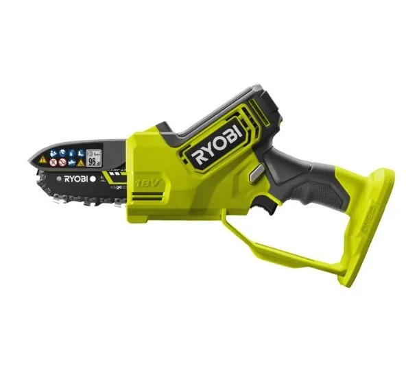 Ryobi RY18PSX10A-0 - Seghetto da potatura a batteria 18V - barra da 10 cm - solo corpo
