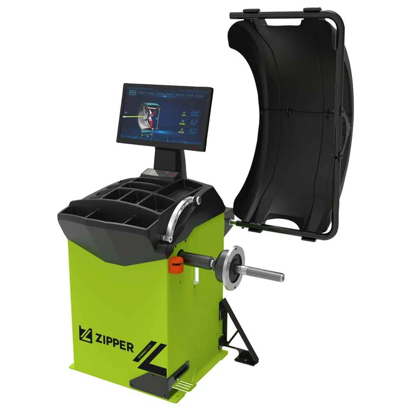 Zipper RWM827-LCD - Equilibratrice gomme pneumatici auto - con display LCD
