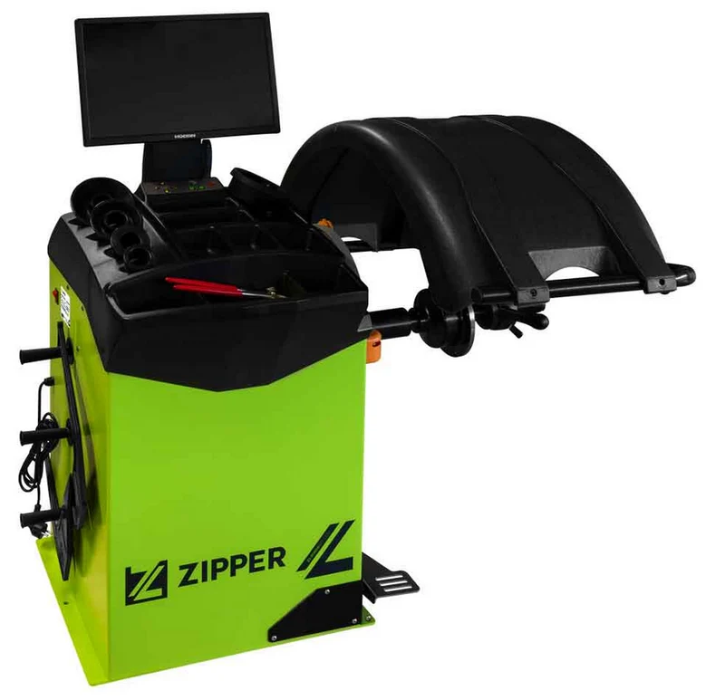 Zipper RWM827-LCD - Equilibratrice gomme pneumatici auto - con display LCD