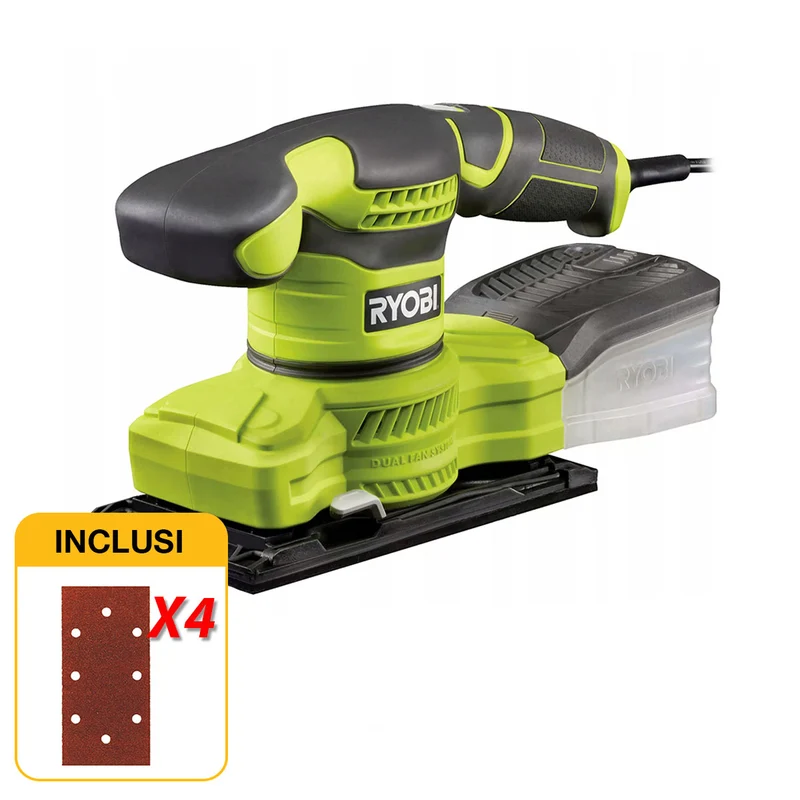 Ryobi RSS200-G - Levigatrice orbitale 200W
