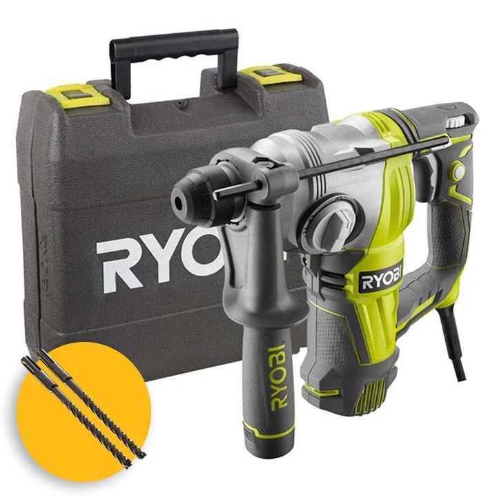 Ryobi RSDS800-K - Trapano tassellatore SDS+ 800W 4 funzioni