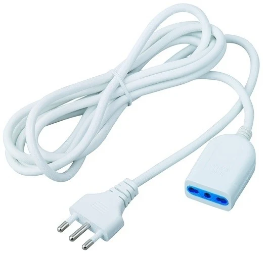 Prolunga elettrica 3 metri 2P+T 16A 3x1,5mm