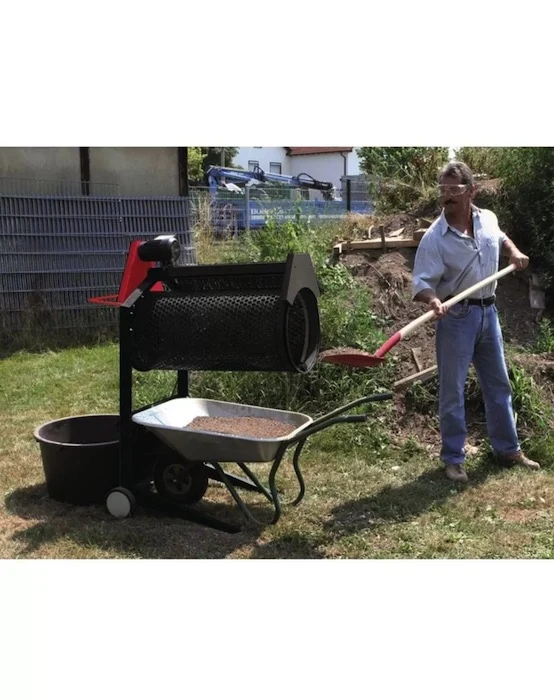 Scheppach RS400 - Setaccio rotante elettrico 360w bocca ø 40cm