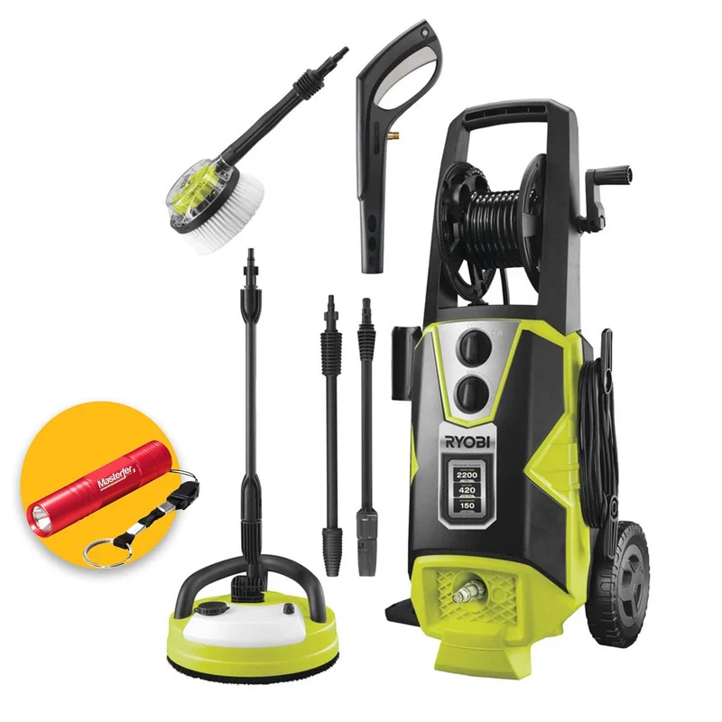 Ryobi RPW150XRB - Idropulitrice ad acqua fredda, 150 bar