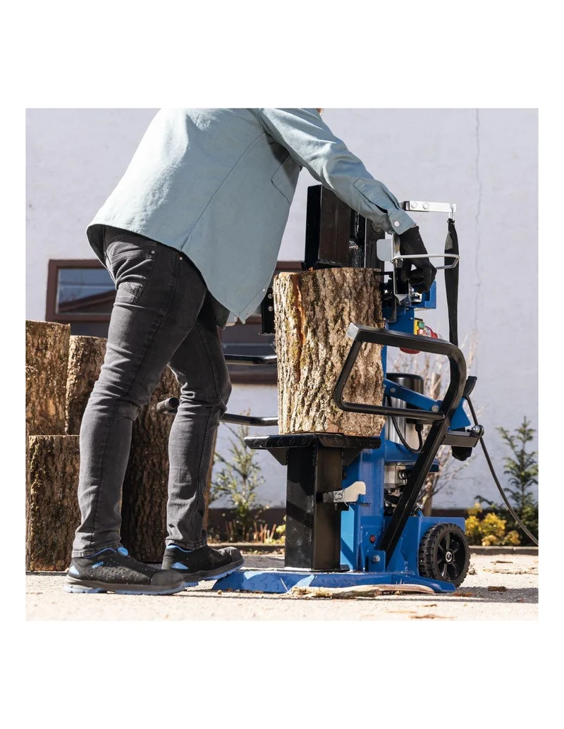 Scheppach Compact 10T - Spacccalegna elettrico verticale 400V 3150 W - capacità 10T