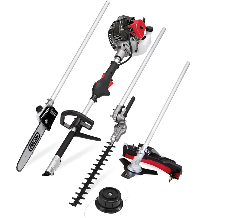 Scheppach mfh5200-4p Decespugliatore a scoppio multifunzione 4 in 1 51.7cc