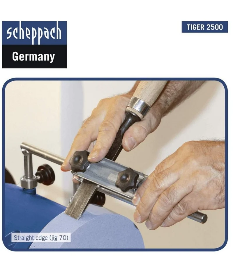 Scheppach Tiger 2500 - Affilatrice mola ad acqua 220V