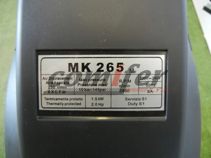 Compressore Fini Tiger/I 265M 25 litri