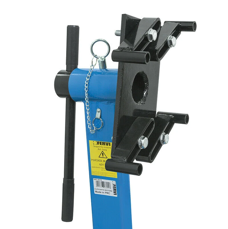 Fervi S019 - Supporto motore/cavalletto per sollevamento motore paranco
